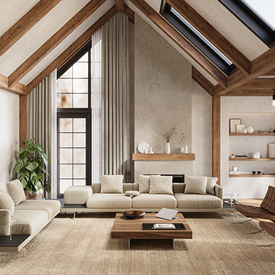 Living Room Interior Design and Remodel